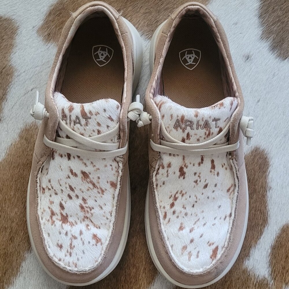 Ariat Hilo hair calf slip on sneakers